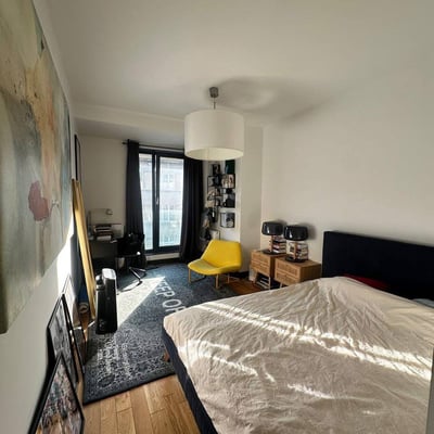 Аренда уникальной 4-комнатной квартиры, 102 м², район Звержинец, Краков, Польша